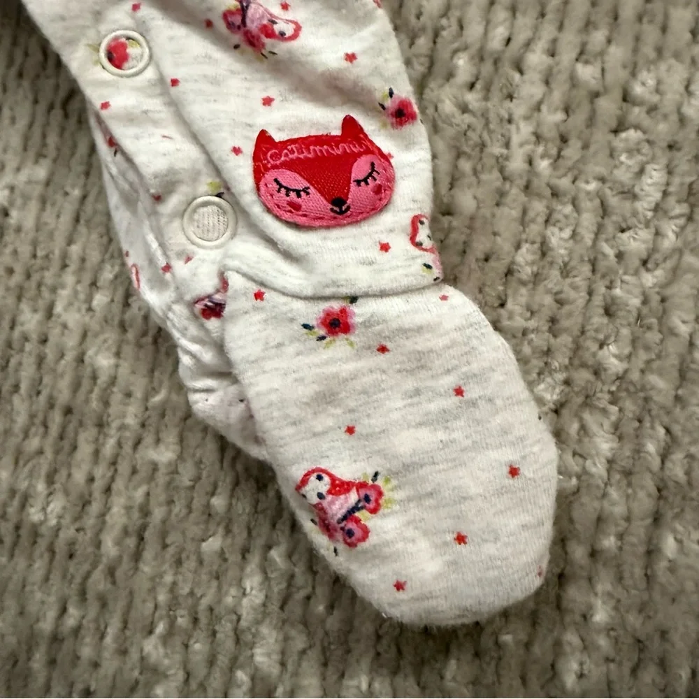 Catimini Floral Footed Sleeper – 1 Month / 53–56cm Classic Timeless‎ Cottagecore